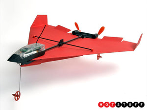 POWERUP 4.0 | Smartphone Controlled Paper Airplane